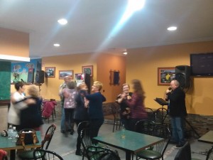 Baile de inauguración del hotel peñas Juntas 