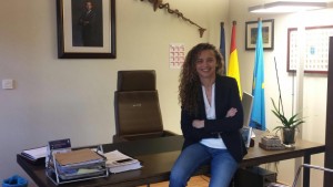 Natalia González, alcaldesa de Candamo