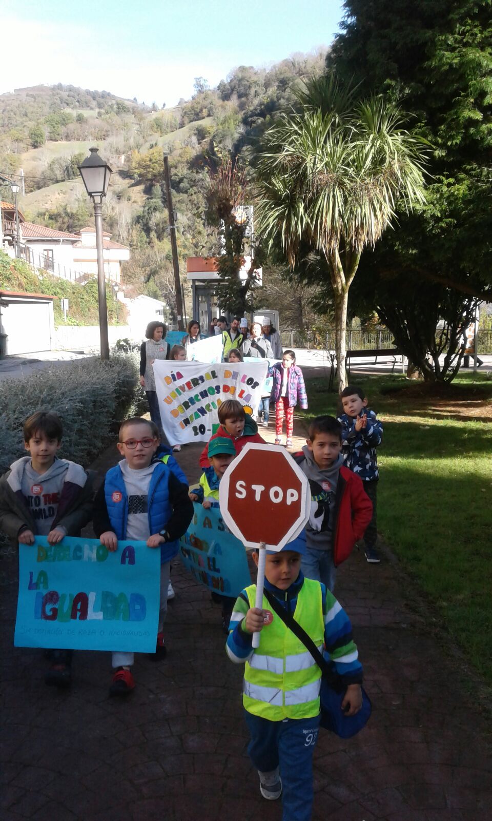 Los niños de Belmonte piden paso