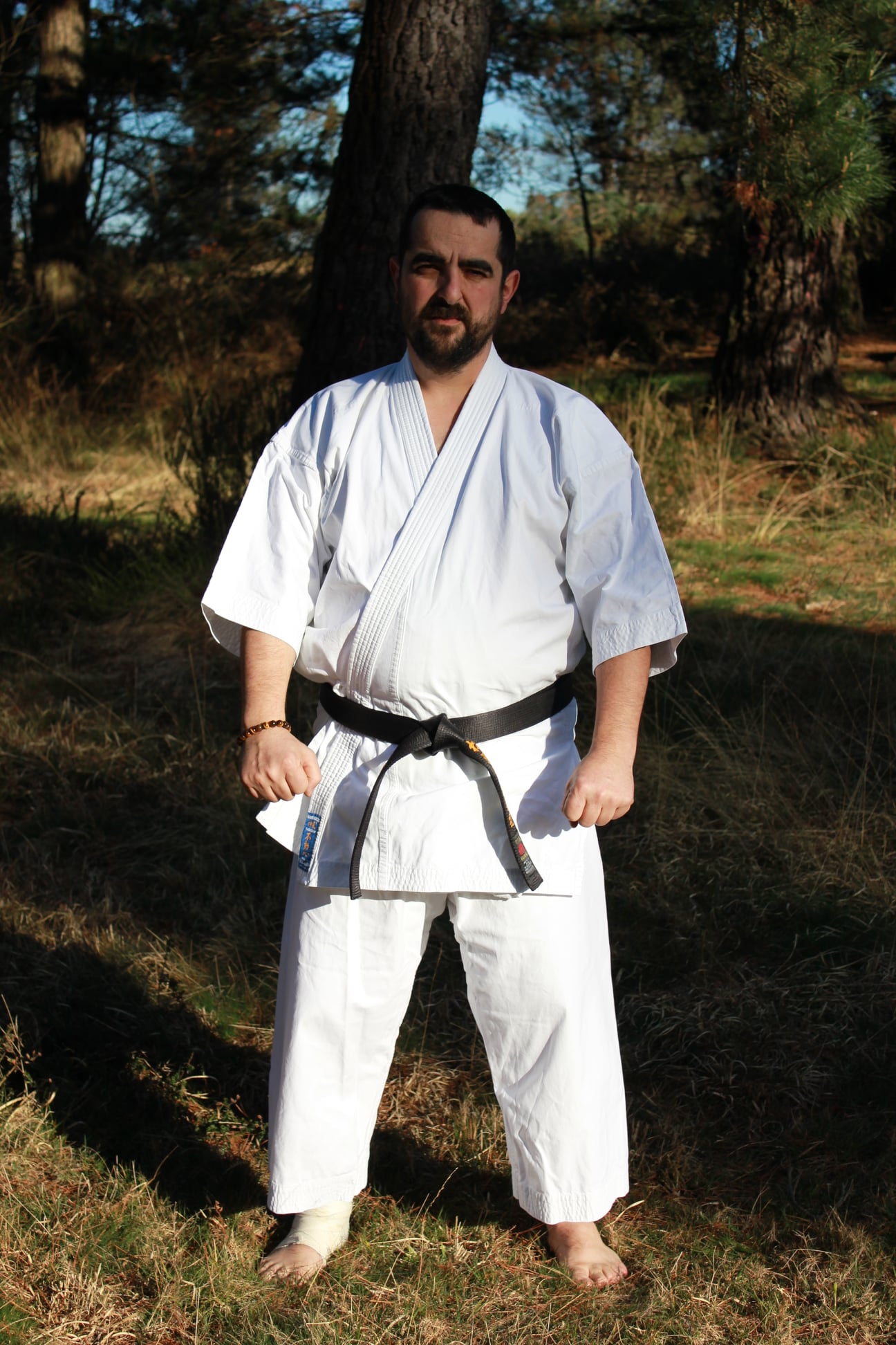 Un karateka reguerano, primer asturiano en obtener un grado en Hakutsuru kenpo