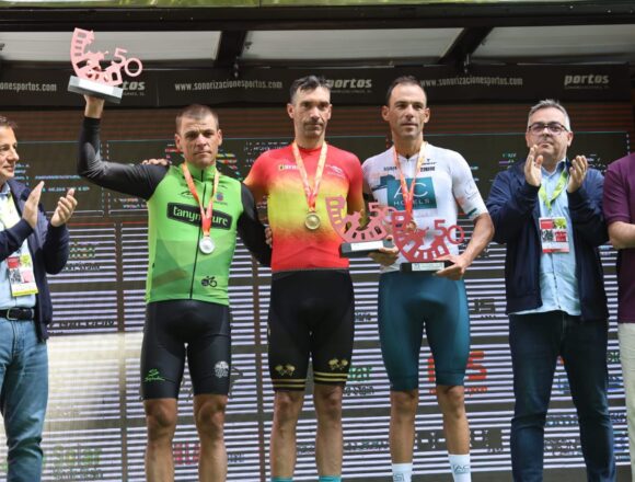 El moscón Iván Treceño, campeón de España de ciclismo Máster 40