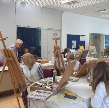 Grau abre la inscripción a su taller de pintura