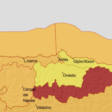 La AEMET eleva a nivel rojo la alerta por viento en la cordillera