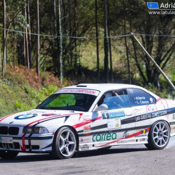 Nuevo podio del trubieco Oliver García, en el rallysprint de castropol