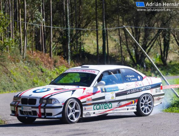 Nuevo podio del trubieco Oliver García, en el rallysprint de castropol