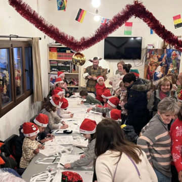 Navidad infantil para los niños de Villamarín de Salceo