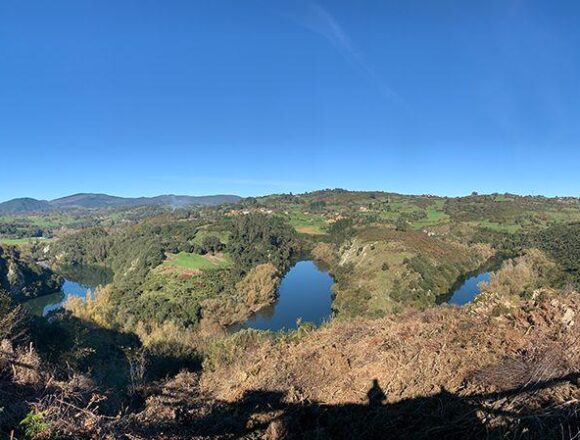 Meandros-del-Nora-(2) Las Regueras adjudica la cubierta de las termas de Valduno y la mejora ambiental de los meandros del Nora