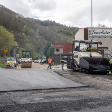 Reabre al tráfico la carretera de Taja, en Teverga, tras las obras de asfaltado