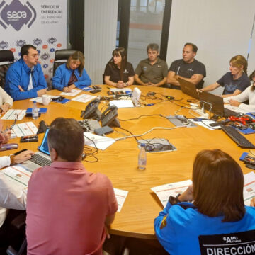 2025_08_29 presidente reunion cecopi 1 Asturias ya tiene estabilizados o controlados todos los incendios