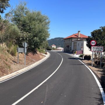 Finaliza la obra de mejora de la AS-217, en Tineo, tras una inversión de 2,6 millones de euros