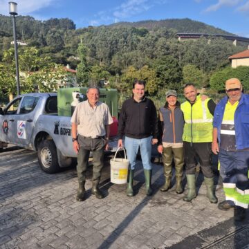 alevines salas y narcea Suelta de 5.000 alevines de trucha en el Nonaya, en Salas, y de 20.000 en el río Narcea, en Cangas