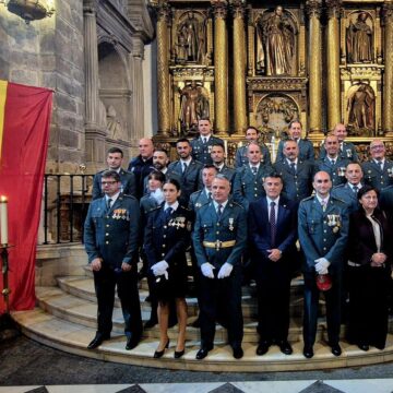 Cangas celebra El Pilar con la Guardia Civil