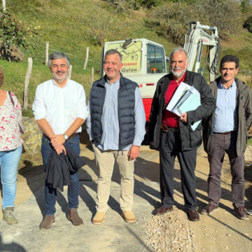 Avanza la obra de saneamiento de Leiguarda, con 862.000 euros de inversión