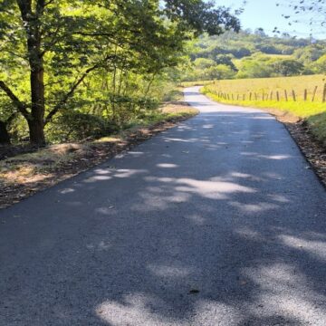 carretera El Retiro Grau culmina seis obras en la zona rural, con 426.000 euros de inversión
