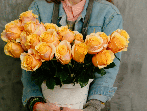 Flores para agradecer: opciones elegantes con entrega a casa
