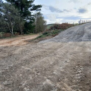 obras cangas 1 Cangas acondiciona los accesos a los pastizales de Trones, Mieldes y Noceda de Rengos