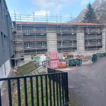 foto2 (2) El PP denuncia defectos de seguridad en las obras de la Escuela Hogar de Somiedo