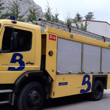 Quema una casa entre Aguasmestas y Santiago del Hermo, en Somiedo