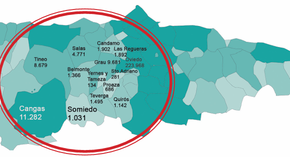 La inmigración no logra parar la sangría demográfica de la comarca