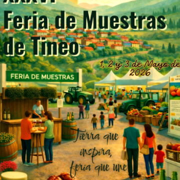 Tineo presenta la imagen de su Feria de Muestras 2026, que se celebrará del 1 al 3 de mayo