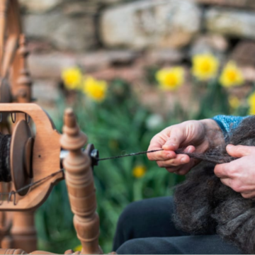 ‘Filandón’ de invierno en el Parque de Arriba de Grau