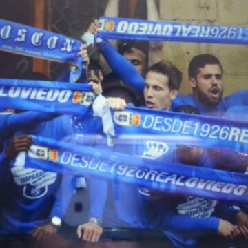 La Peña Azul Moscona celebra su 40 aniversario con una exposición sobre el Real Oviedo