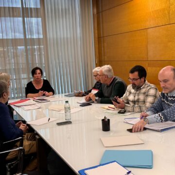 2026_02_10 DG Memoria Democrática reunión comité lugares de memoria La fosa de El Rellán será uno de los primeros ocho Lugares de la Memoria de Asturias