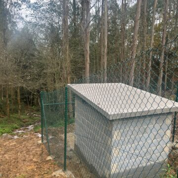 2026_02_25 obras Candamo caseta captacion agua La Mafalla 1 Culminan las obras de abastecimiento de agua de Las Pandiellas, Murias y Cuero, en Candamo