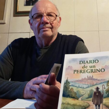 ‘Diario de un peregrino’, de Baldomero Álvarez, abre el nuevo club de lectura de Santo Adriano