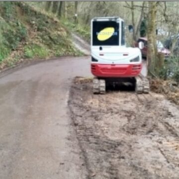 Arrancan las obras de rehabilitación de las piscinas de Buyera, en Santo Adriano