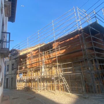 La ampliación del Museo Etnográfico de Grado avanza en el entorno del Palacio de Fontela