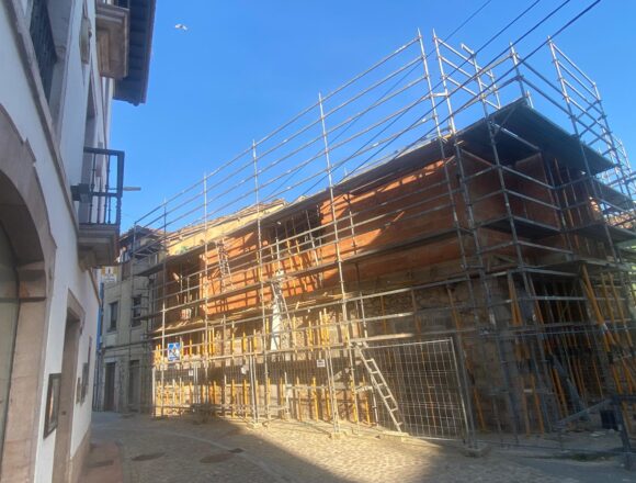 La ampliación del Museo Etnográfico de Grado avanza en el entorno del Palacio de Fontela