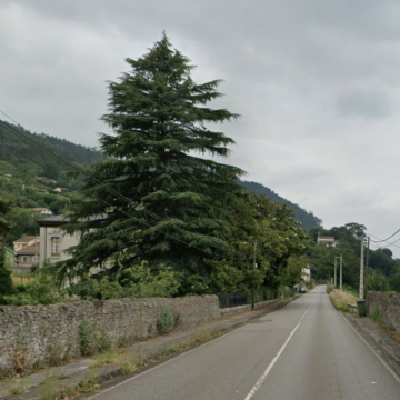 Un hundimiento obliga a cortes nocturnos en la carretera de Grado a Avilés