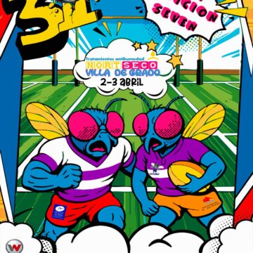 cartel Seven El Seven de Grado bate récords y se presenta hoy con más de 1.400 jugadores