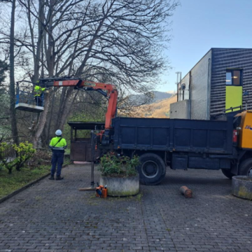 La Confederación Hidrográfica trabaja en la mejora del río Páramo en Teverga 