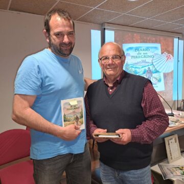 mero en quiros Baldomero Álvarez, Mero, lleva a Quirós su ‘Diario de un peregrino’