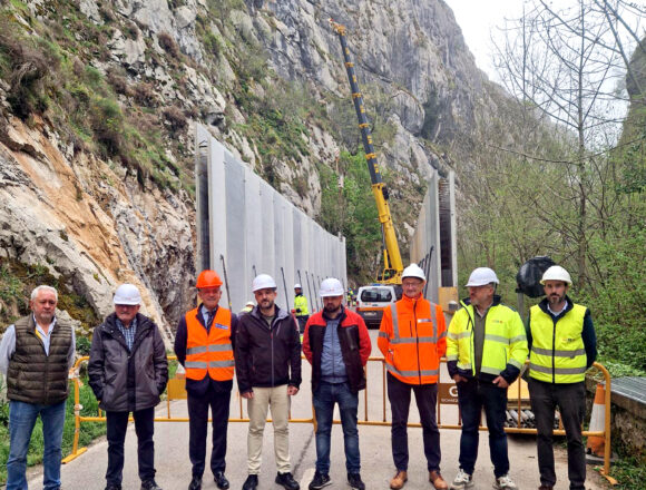 Avanza la compleja obra del sistema antialudes del puerto Ventana