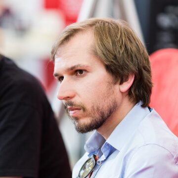 El ilustrador Alfonso Zapico y el dramaturgo Luis Alija en Grau