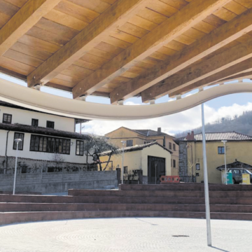 Bárzana moderniza su espacio público