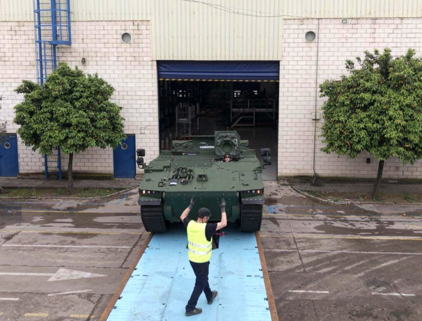 Comienzan las pruebas del primer Hunter para Letonia fabricado en Trubia