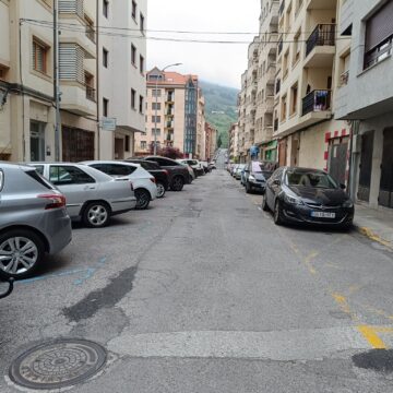 La mejora de saneamiento en la calle Clarín en Cangas asciende a más de 300.000 euros