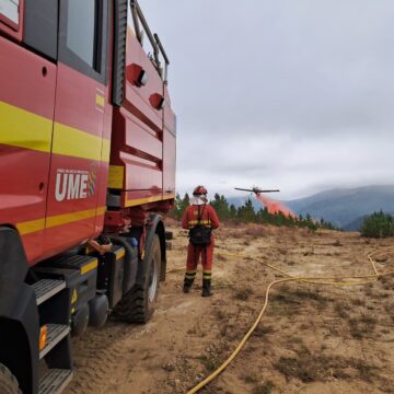 La UME desplegará 370 soldados y 100 vehículos en Tineo y Valdés en un simulacro de gran incendio