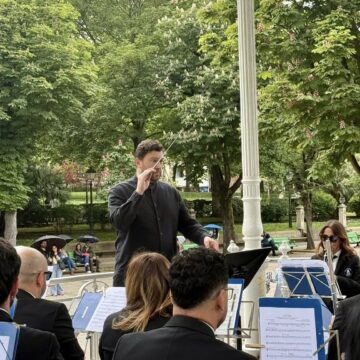 Trubia acoge un concierto al aire libre de la Banda de Música Ciudad de Oviedo
