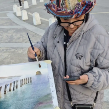 Acuarelastur elige Bandujo para pintar al aire libre con 25 acuarelistas