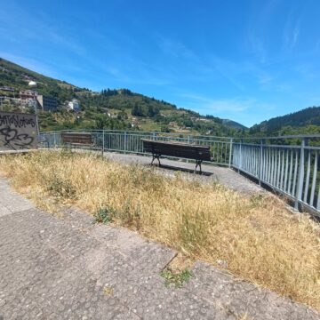 Arranca la reurbanización de La Cortina, en la entrada de la villa de Cangas