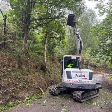fotos de la obra correspondiente al camino nº 739 El Sucu-Alto La Trapa Arrancan las obras de mejora de varios caminos y viales en Las Regueras