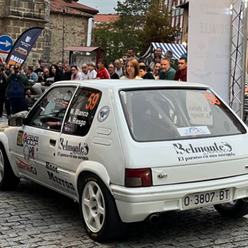 Belmonte, orgulloso de Marcos Blanco, piloto local de rallye