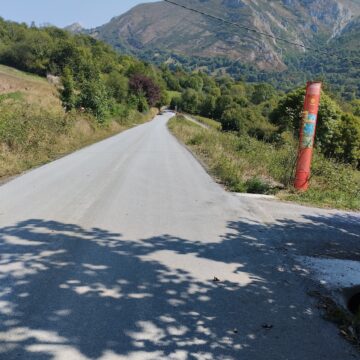 Movilidad culmina el arreglo de la carretera de Villabre a Marabio, en Yernes y Tameza