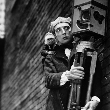 Grau proyecta «Cameraman», de Buster Keaton, con música en directo del pianista César Latorre